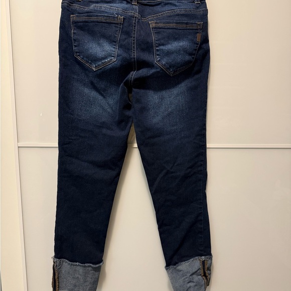 1822 Denim High Rise Skinny Jeans in Blue - Picture 5 of 6